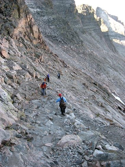 Longs Peak Keyhole Ledges